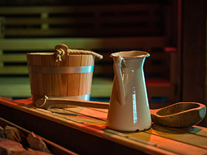 Cabin sauna