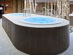 Indoor whirlpool